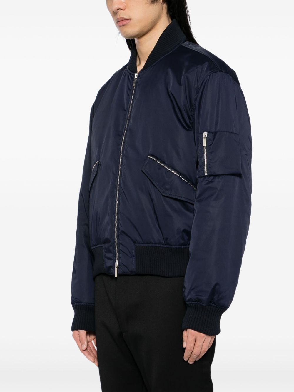 zip-up bomber jacket - 3