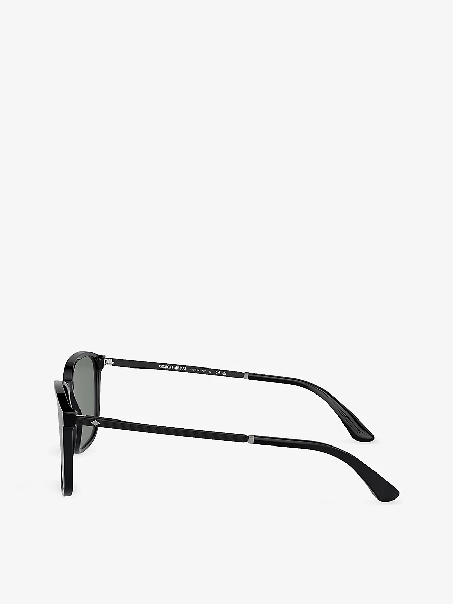 AR8197 rectangle-frame acetate sunglasses - 3