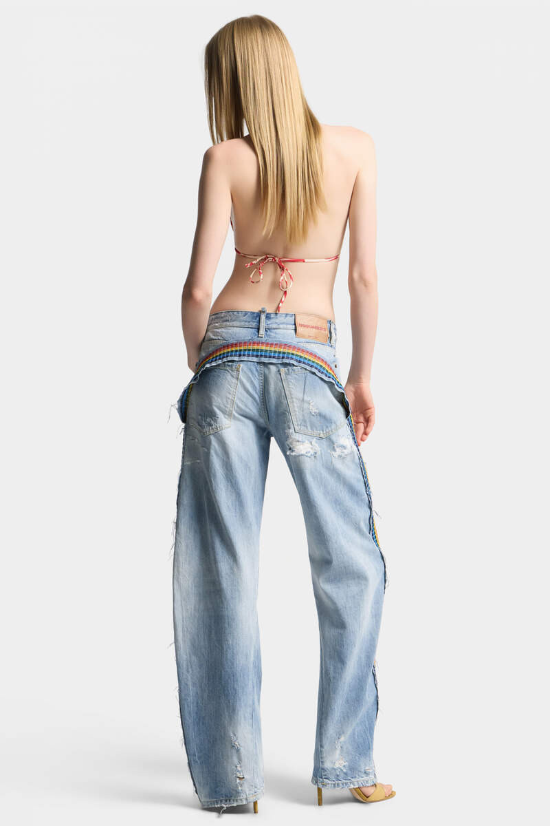 BE PROUD WASH LOOSE TWIST JEANS 3