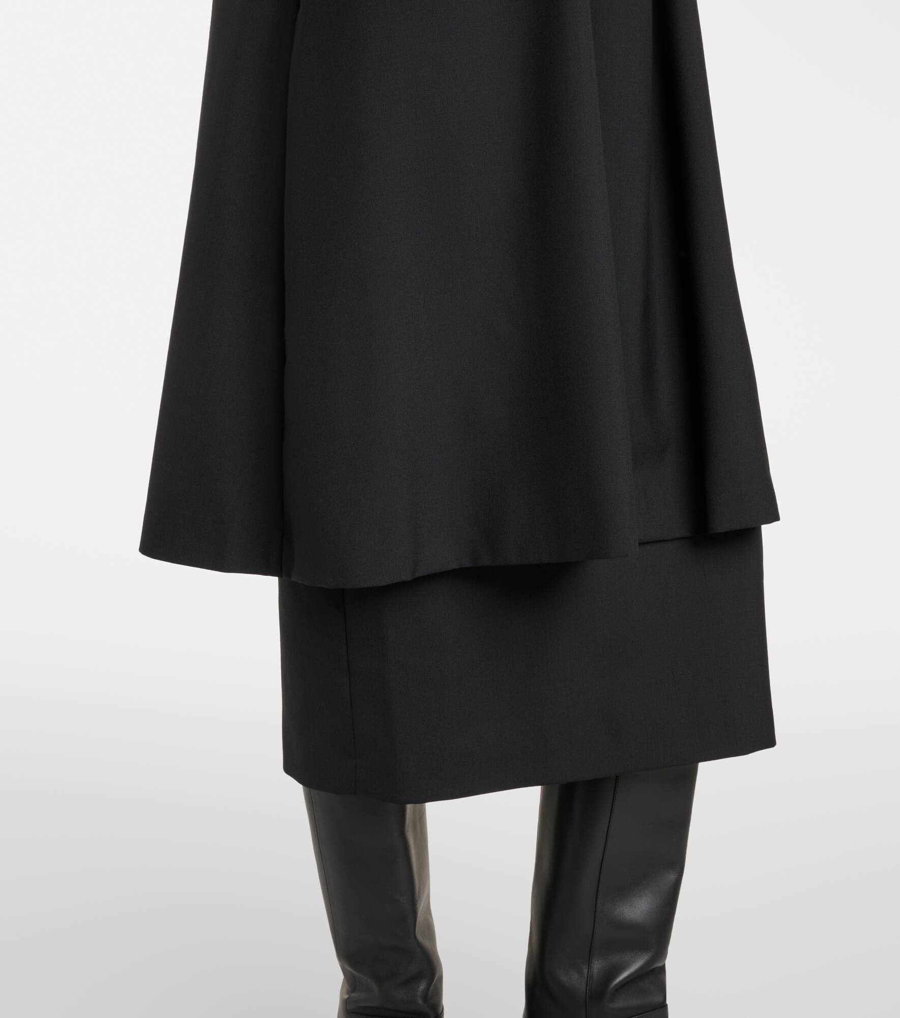 Cutout wool midi dress - 5