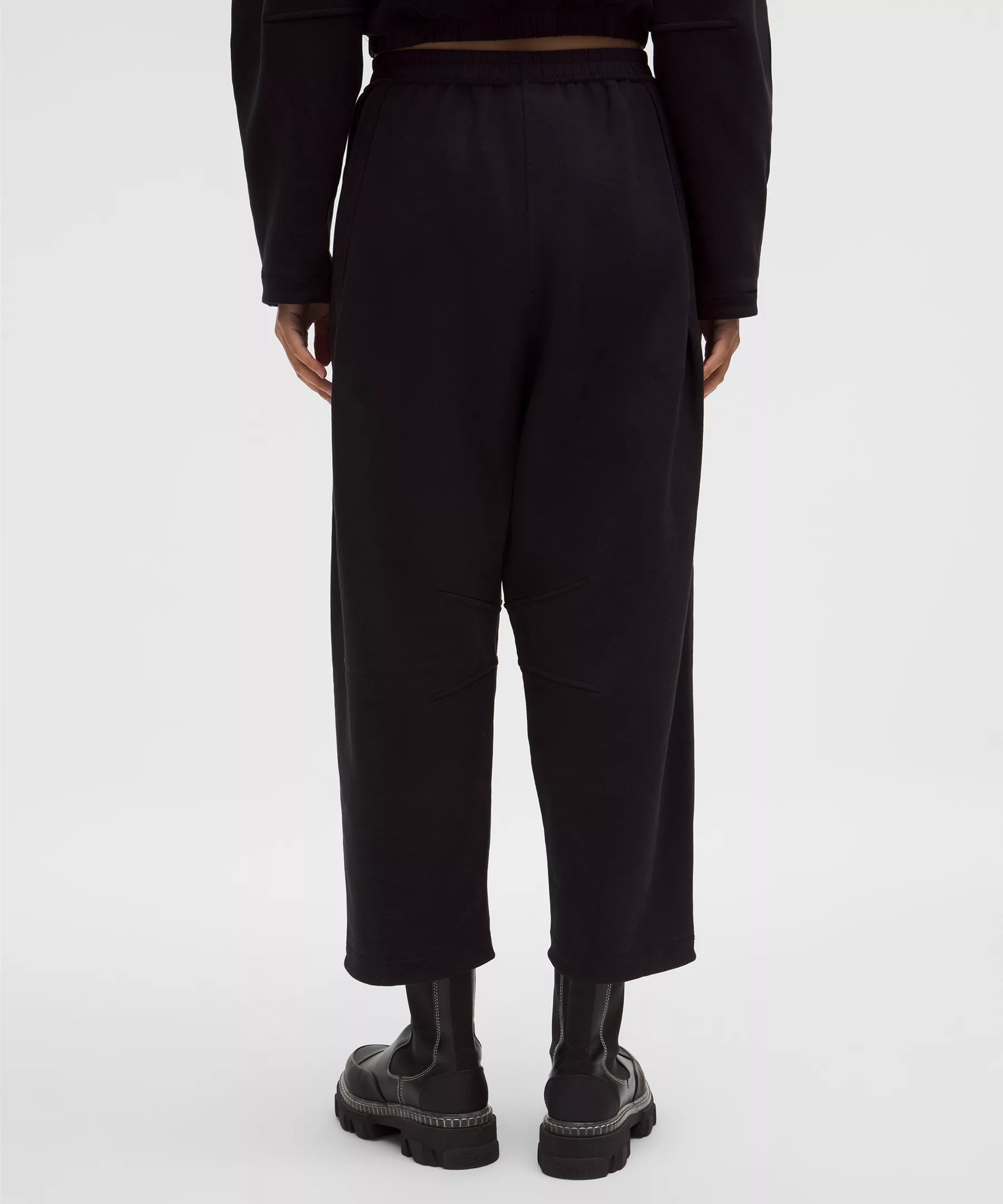 Loungeful Barrel-Leg High-Rise Cropped Pant - 3