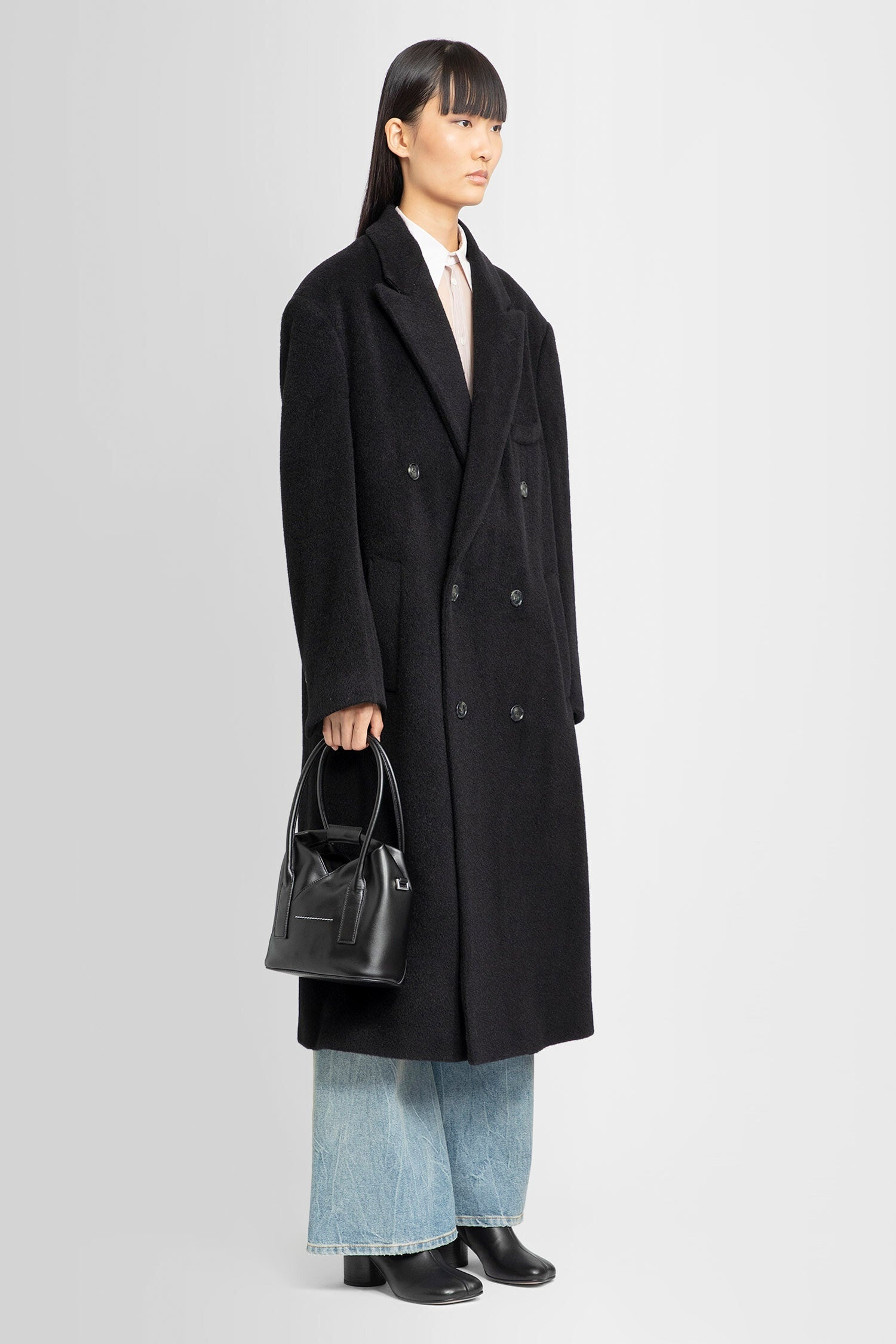 MM6 MAISON MARGIELA WOMAN BLACK COATS - 3