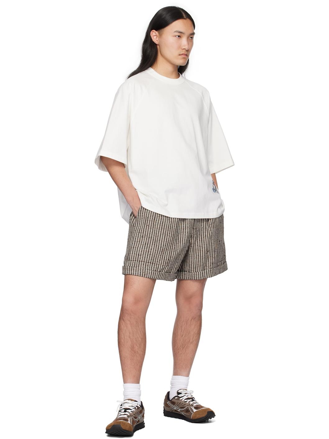 Bottega Veneta White Soft Cotton Jersey T-shirt | REVERSIBLE