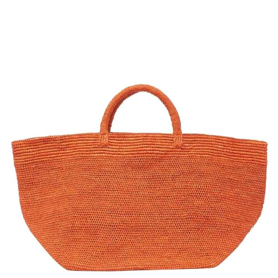 Ibeliv Vanilla Raffia Tote - 1