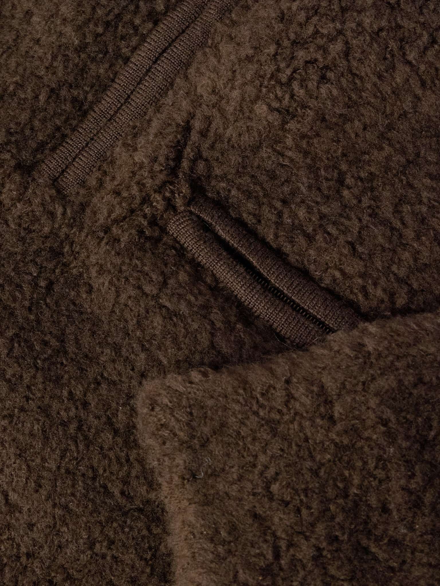 Boa Wool-Blend Bouclé Half-Zip Sweater - 3