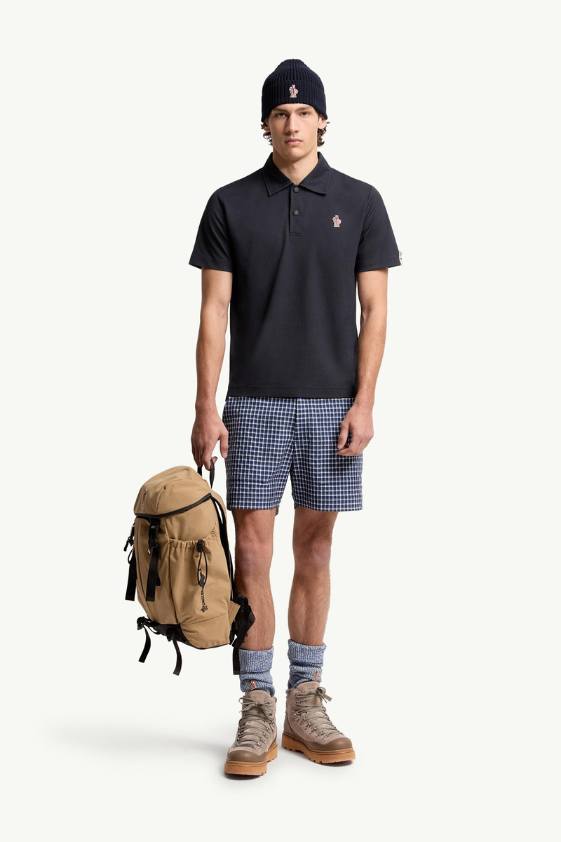 Moncler Grenoble Logo Patch Polo Shirt outlook