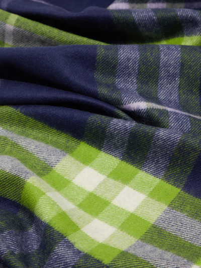 Burberry Check cashmere-twill scarf outlook