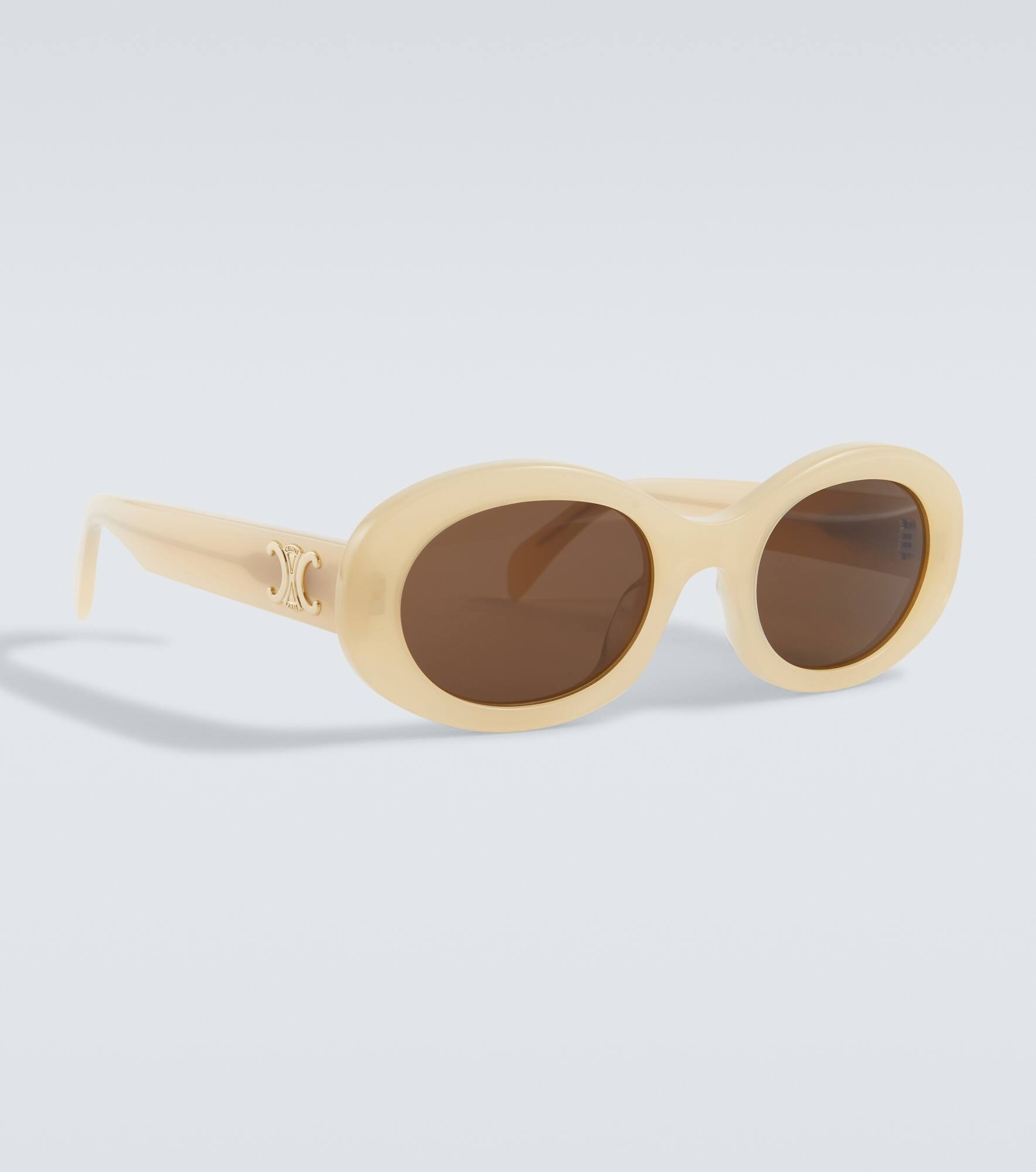 CELINE Triomphe 01 oval sunglasses | REVERSIBLE CELINE Triomphe 01 oval sunglasses | REVERSIBLE