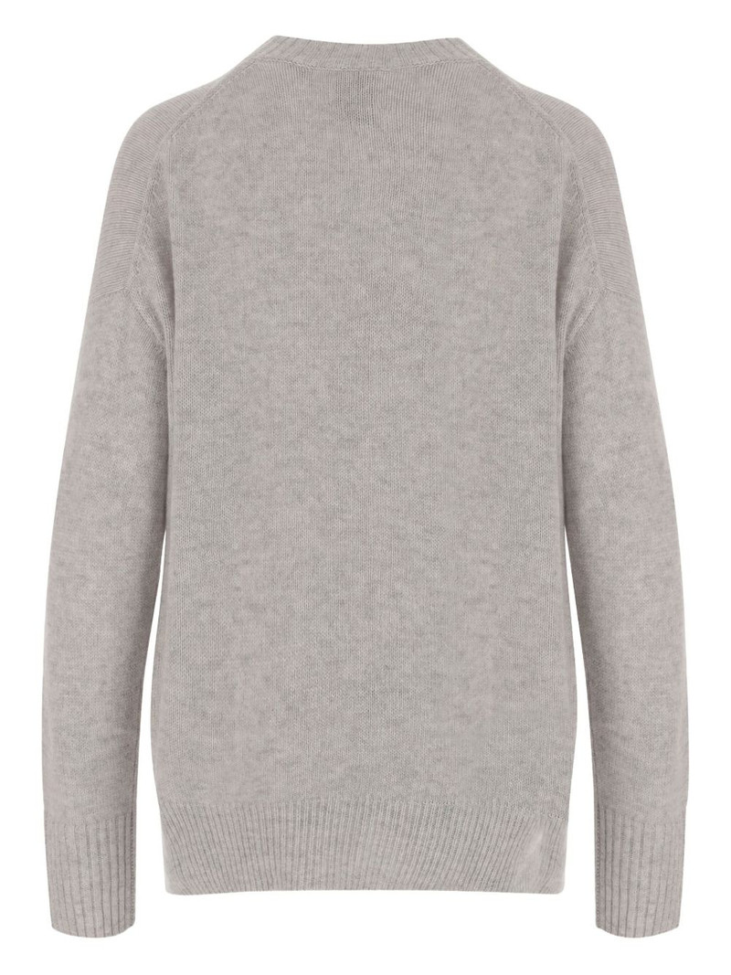 Allude cashmere crew-neck sweater outlook