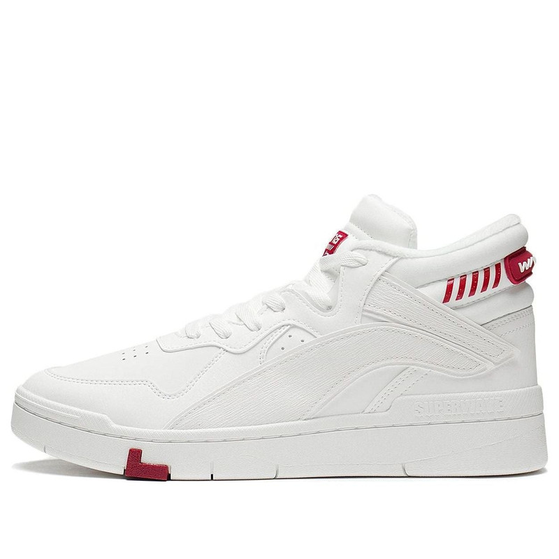 Li-Ning Superwave Mid 'White Red' AGCS323-1 - 1