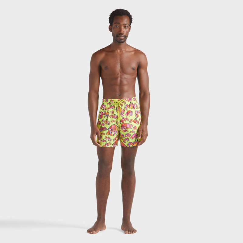 Vilebrequin Men Ultra-light and packable Swim Trunks Hermit Crabs outlook