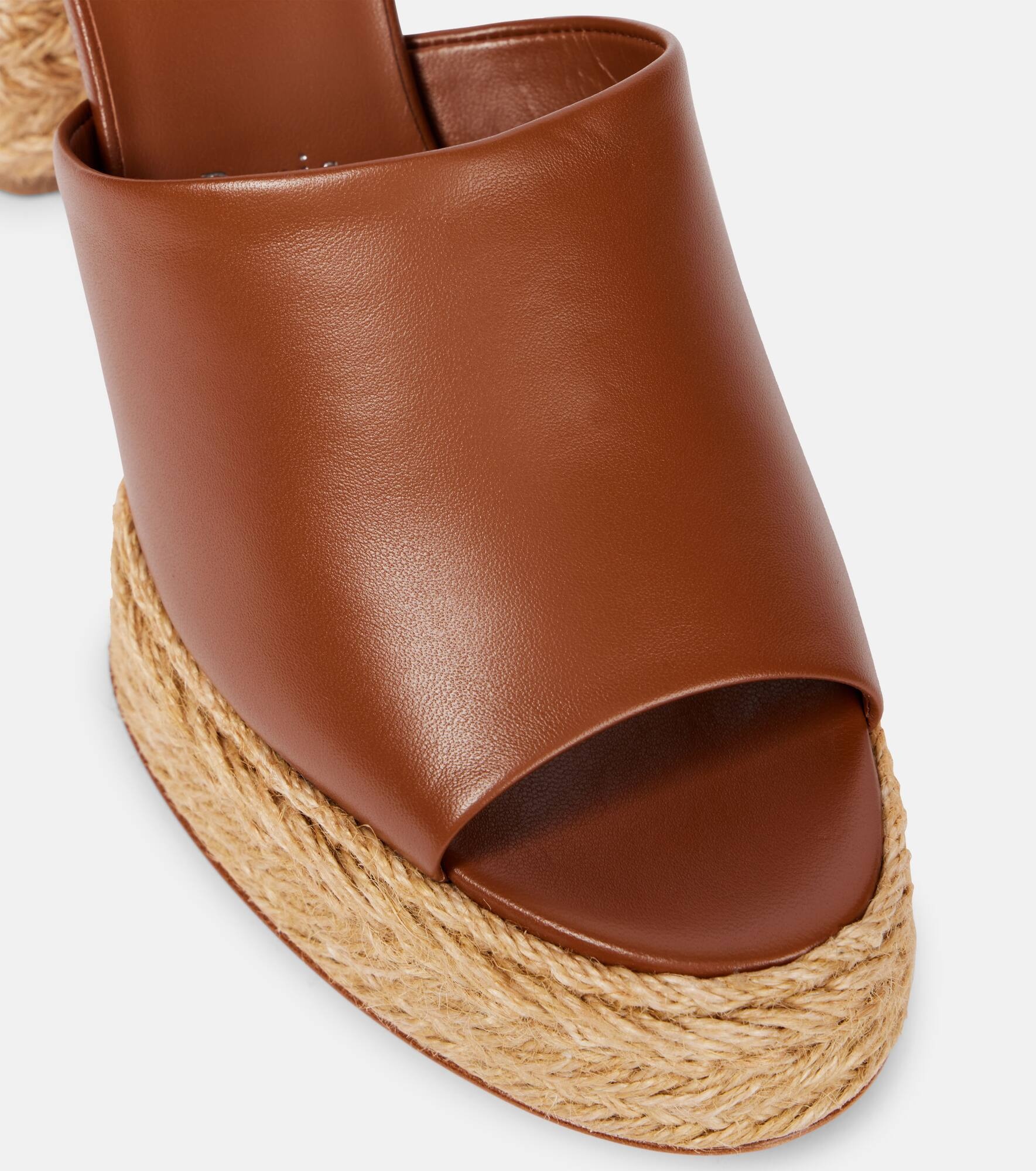 Calakala 85 leather platform mules - 5