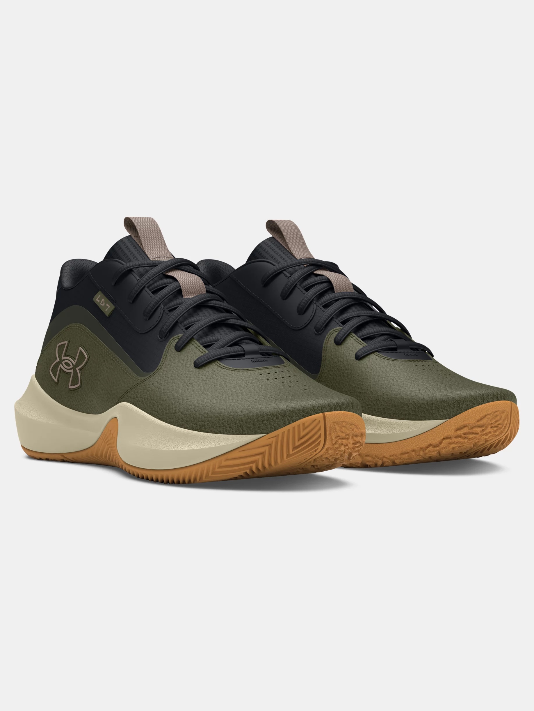 Unisex UA Lockdown 7 Basketball Shoes - 5