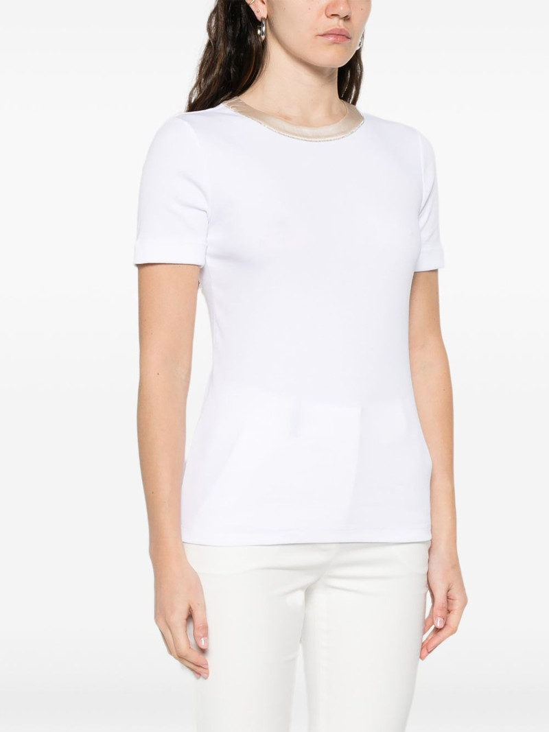 trim-detail T-shirt 3