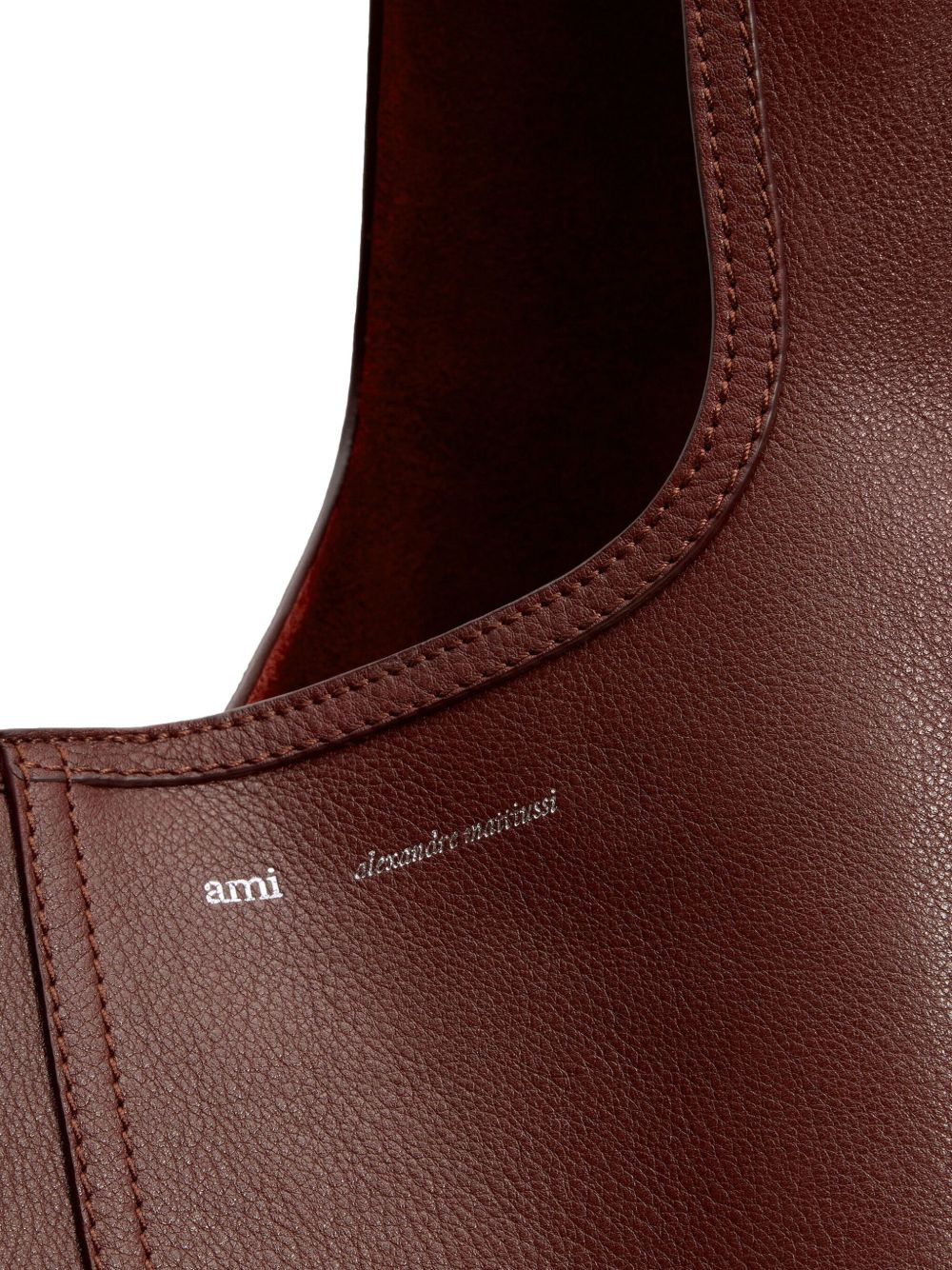 large leather tote bag - 6