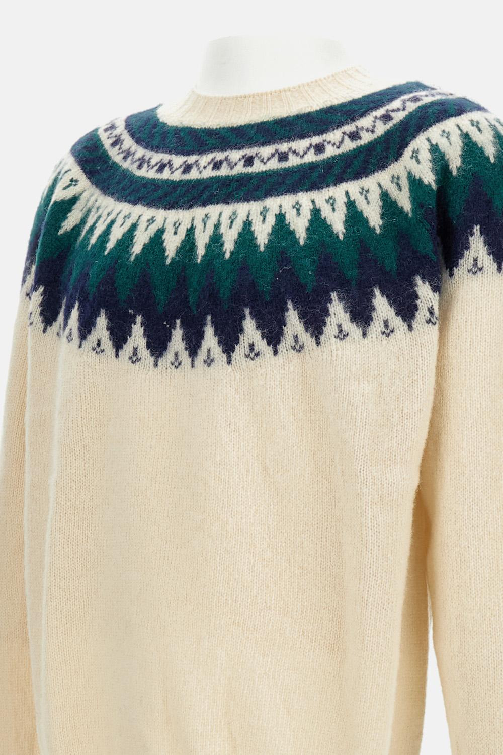 Wool Crewneck Sweater - 3