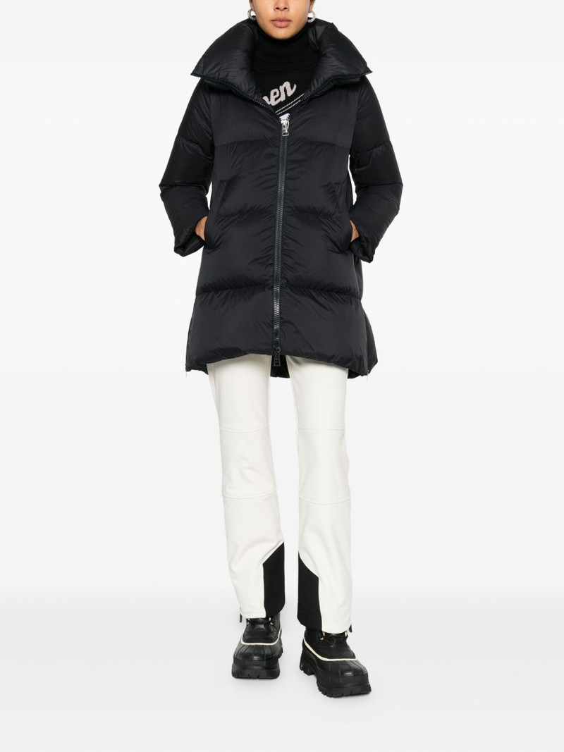 Herno funnel-neck coat outlook