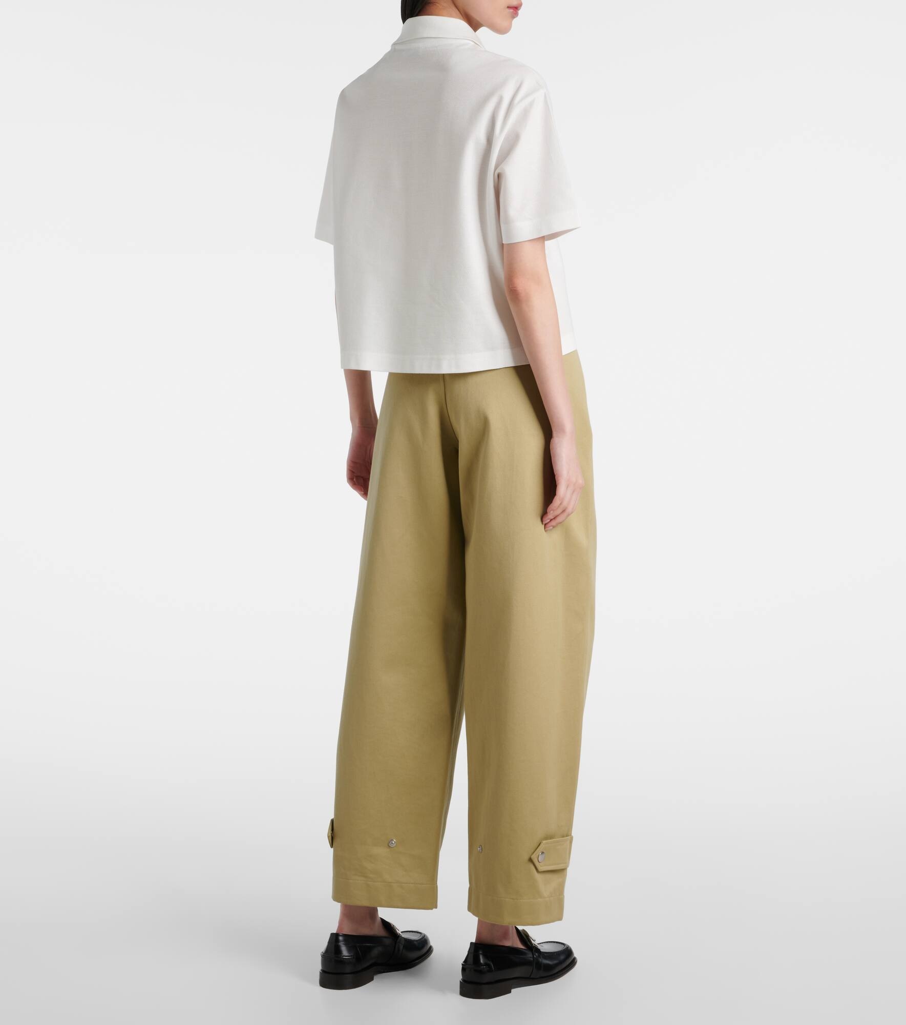 Logo cotton polo shirt - 3