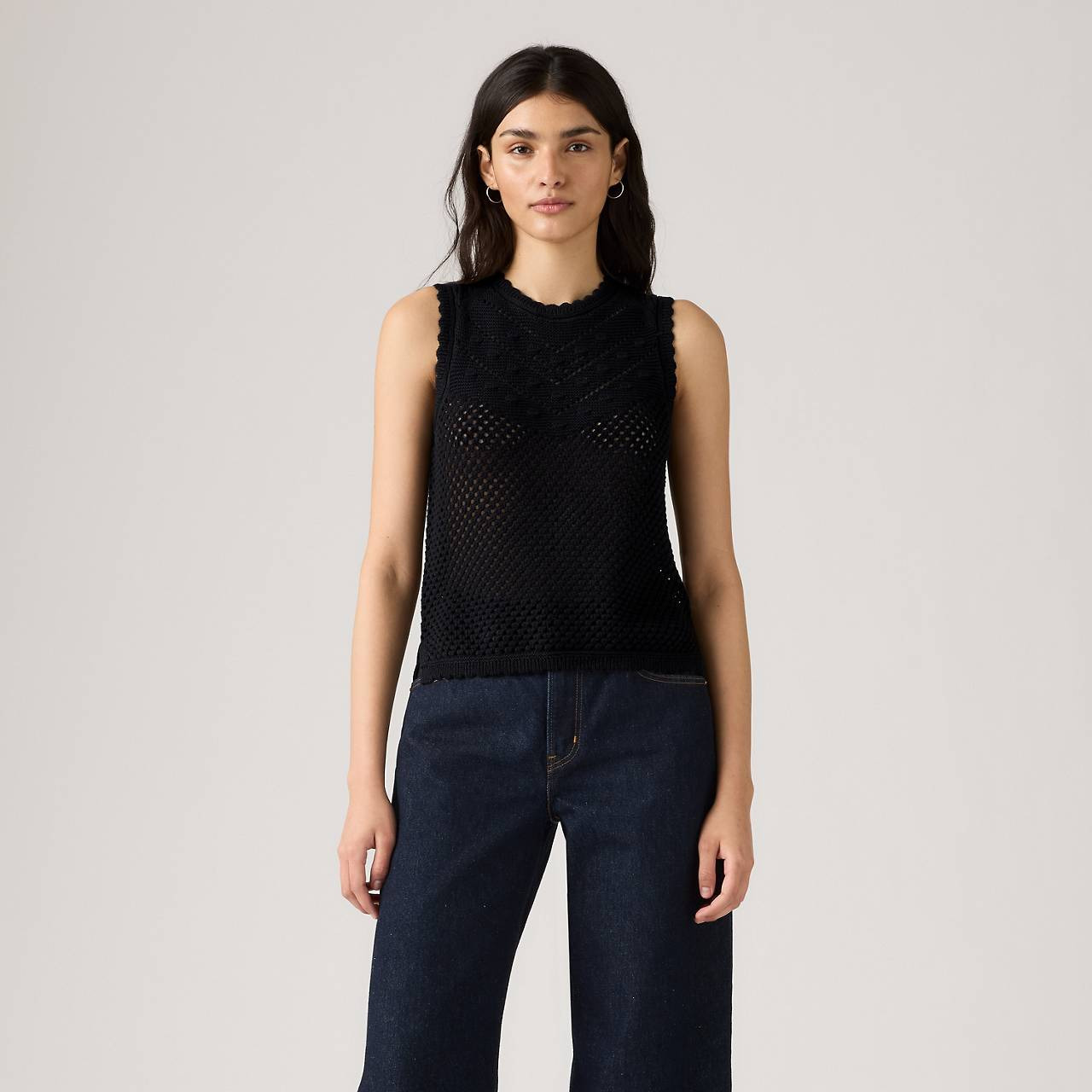 ADRIENNE CROCHET TANK - 2