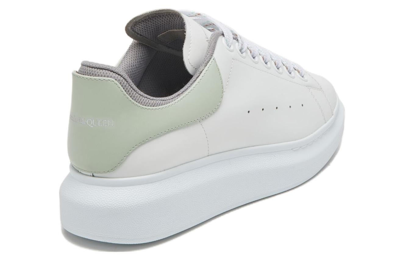 (WMNS) Alexander McQueen Oversized Sneaker 'White Mint Cement' 697103WIE968720 - 4