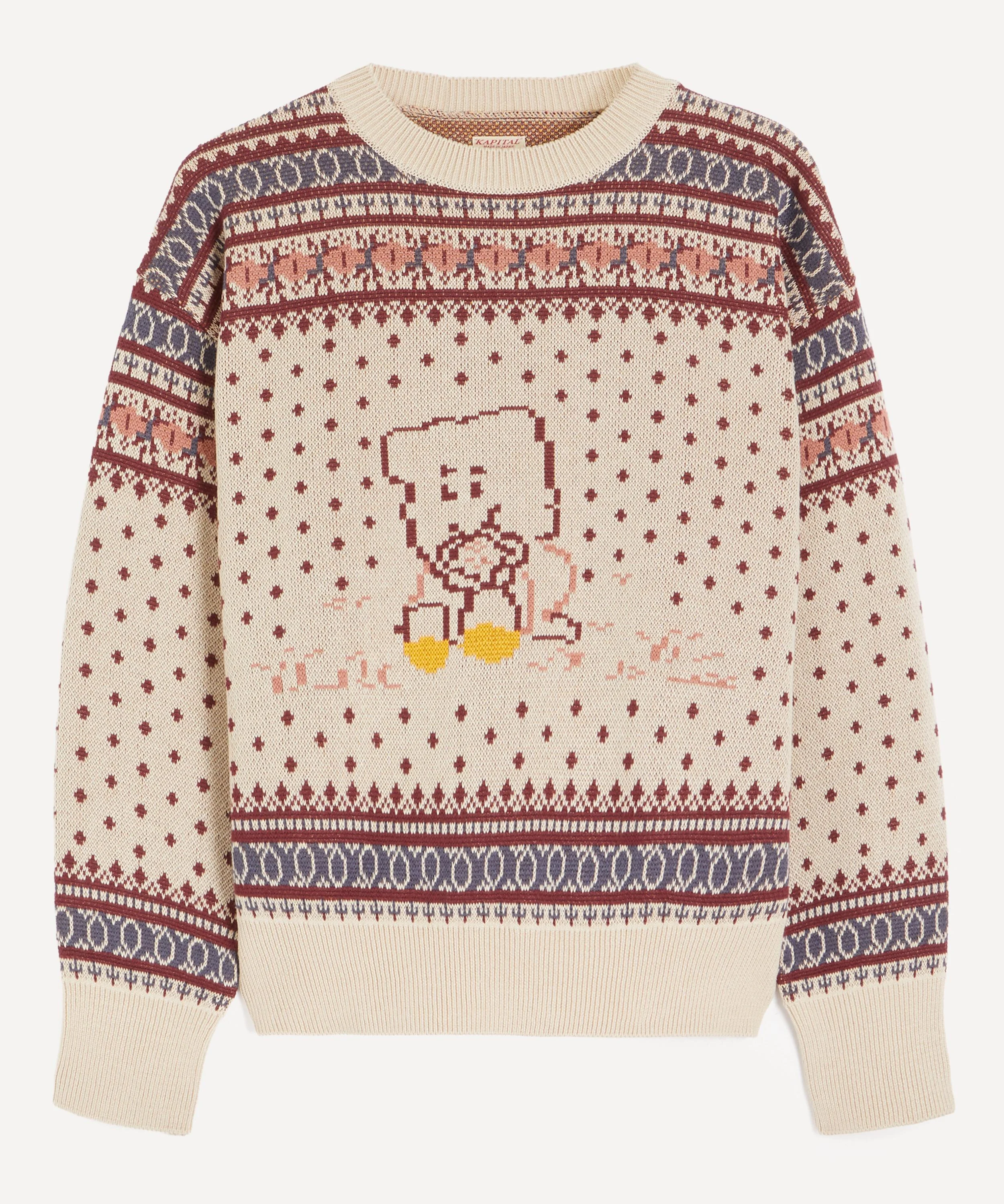 Peckish Rainbowy Cotton Knit Jumper - 1