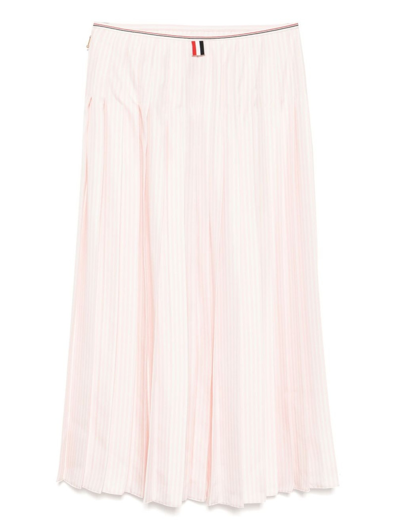 Thom Browne pleated slip skirt outlook