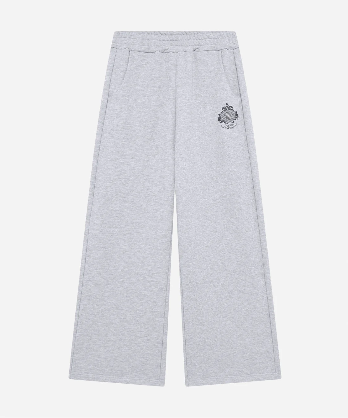 Flared cotton pants - 1