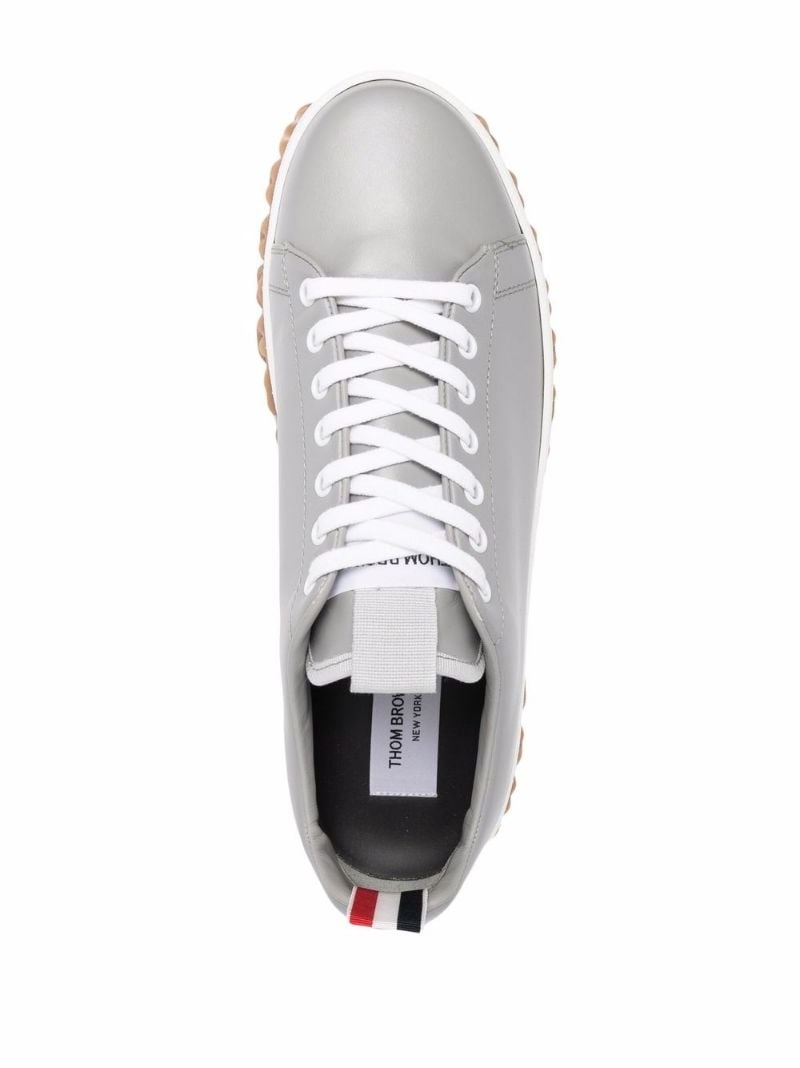 Court lace-up sneakers - 4