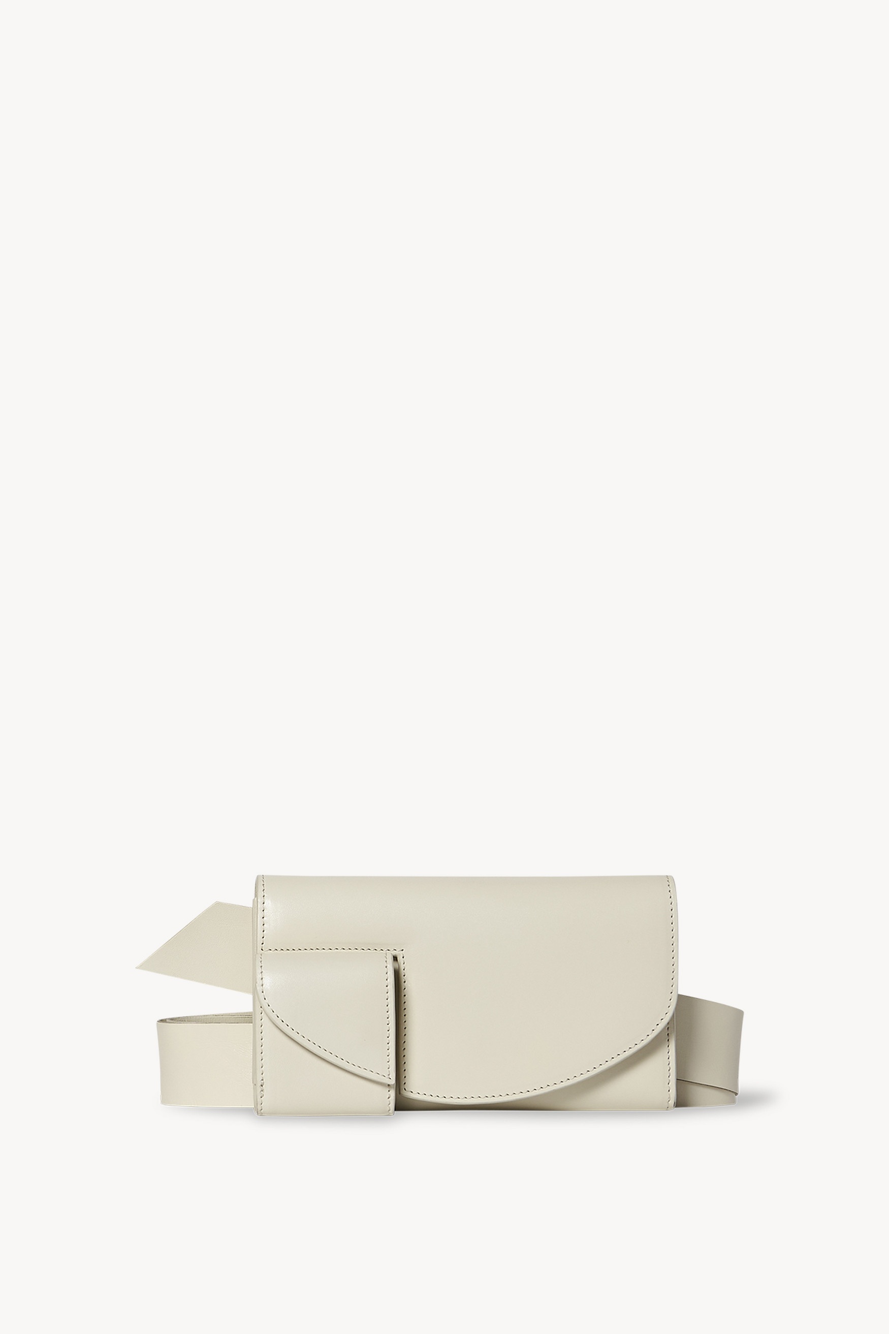 Horizontal Belt Bag in Leather - 1