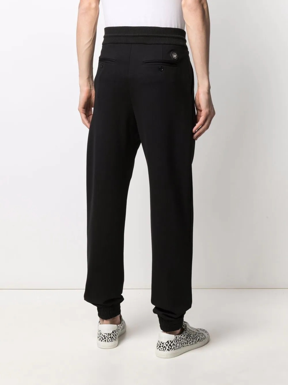 Iconic Plein pintuck track pants - 4