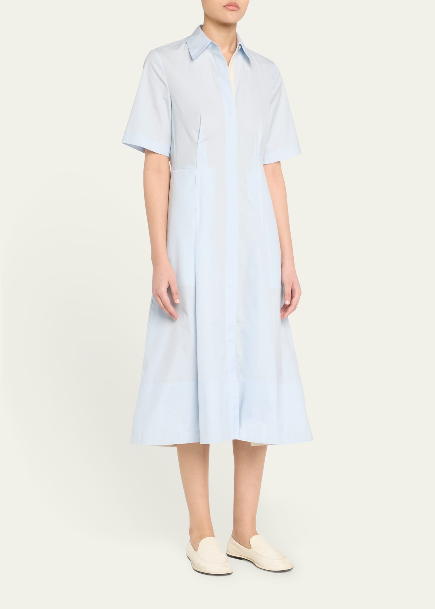 Canvas Tape Shirtdress - 4
