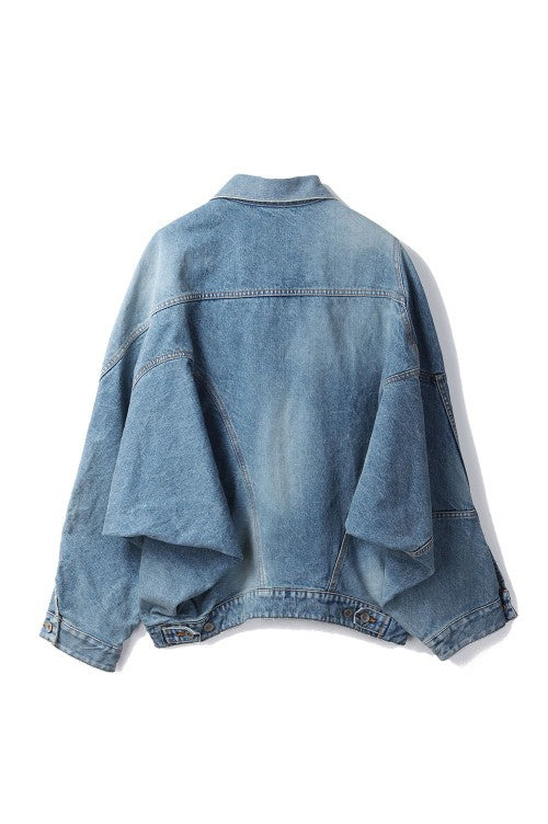 Distorted Cutting Denim Jacket - 2