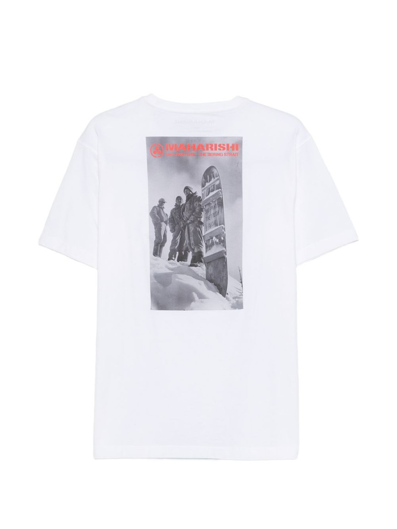 MAHARISHI graphic-print T-shirt outlook