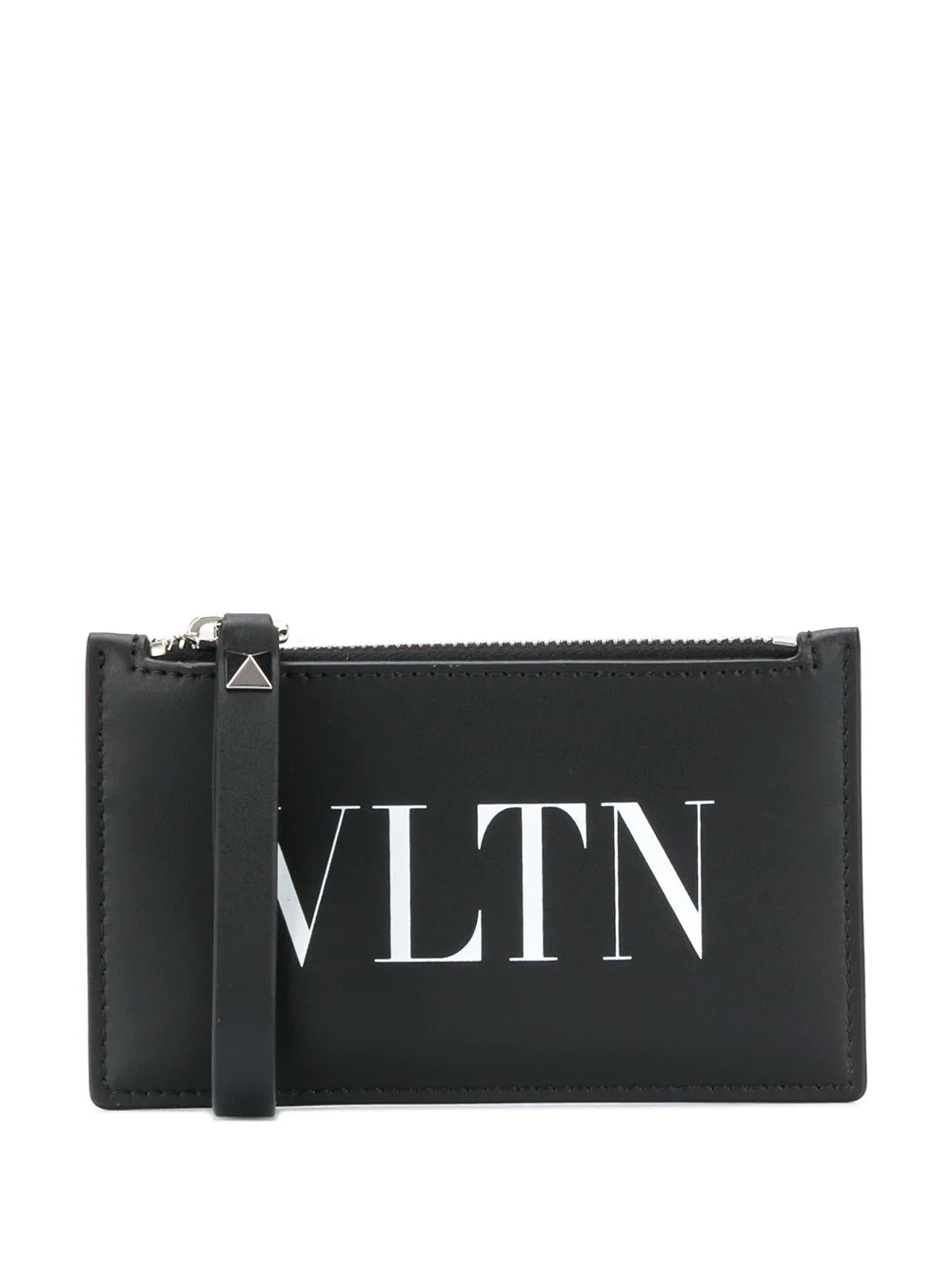 VLTN logo-print zipped cardholder - 1