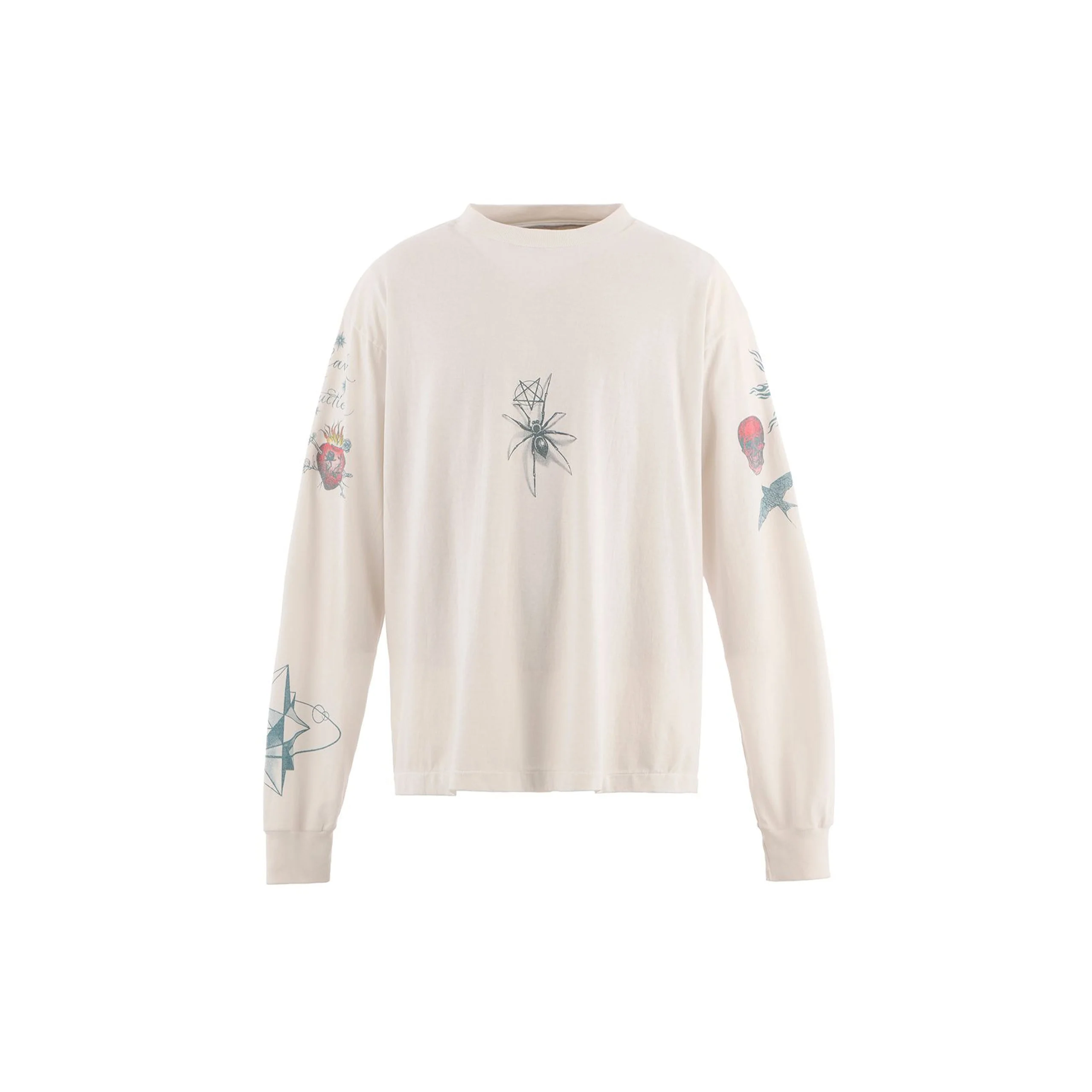 X DR. WOO TATTOO LONG SLEEVE TEE - 1