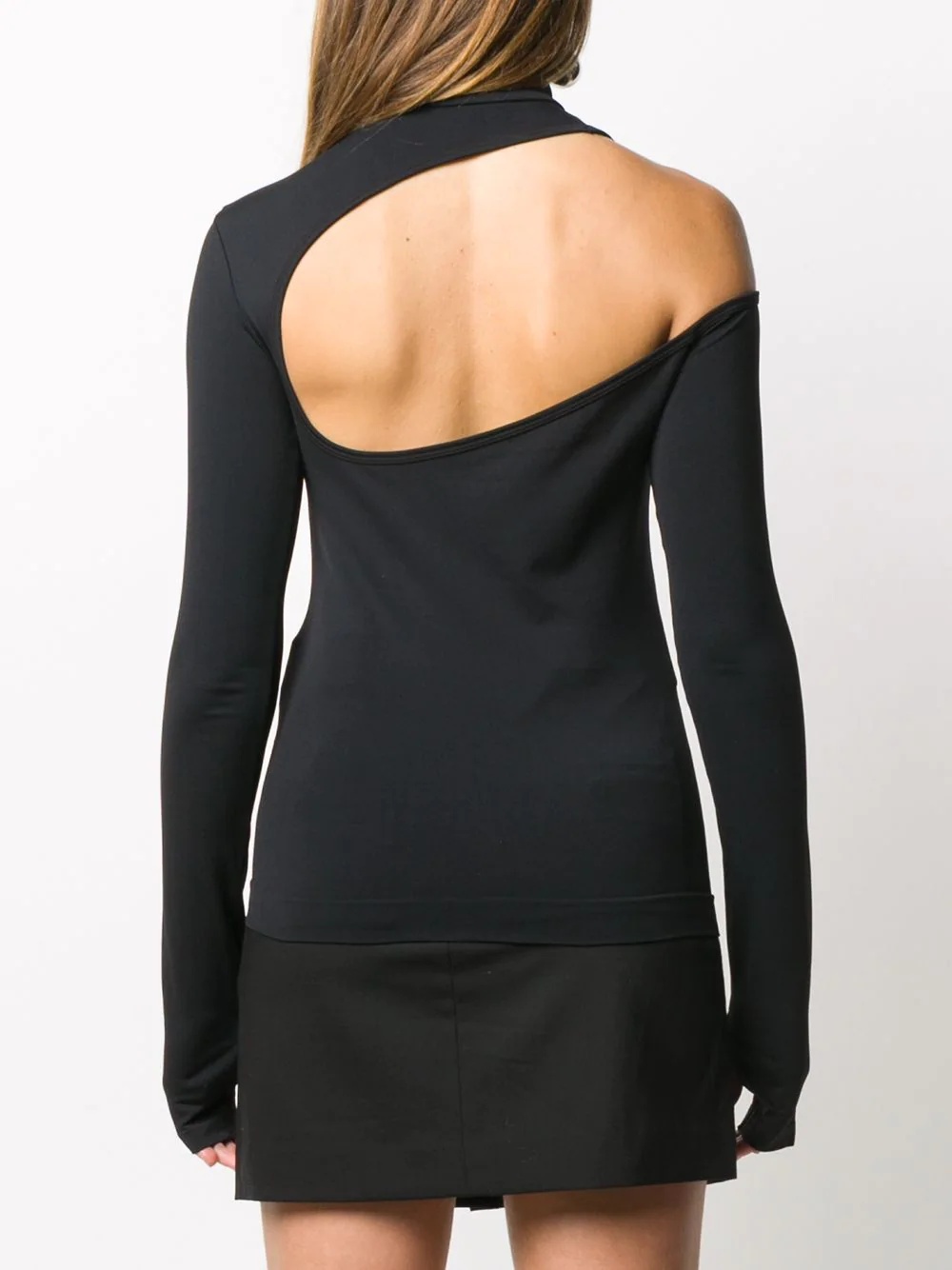 cut-out shoulder jumper - 4