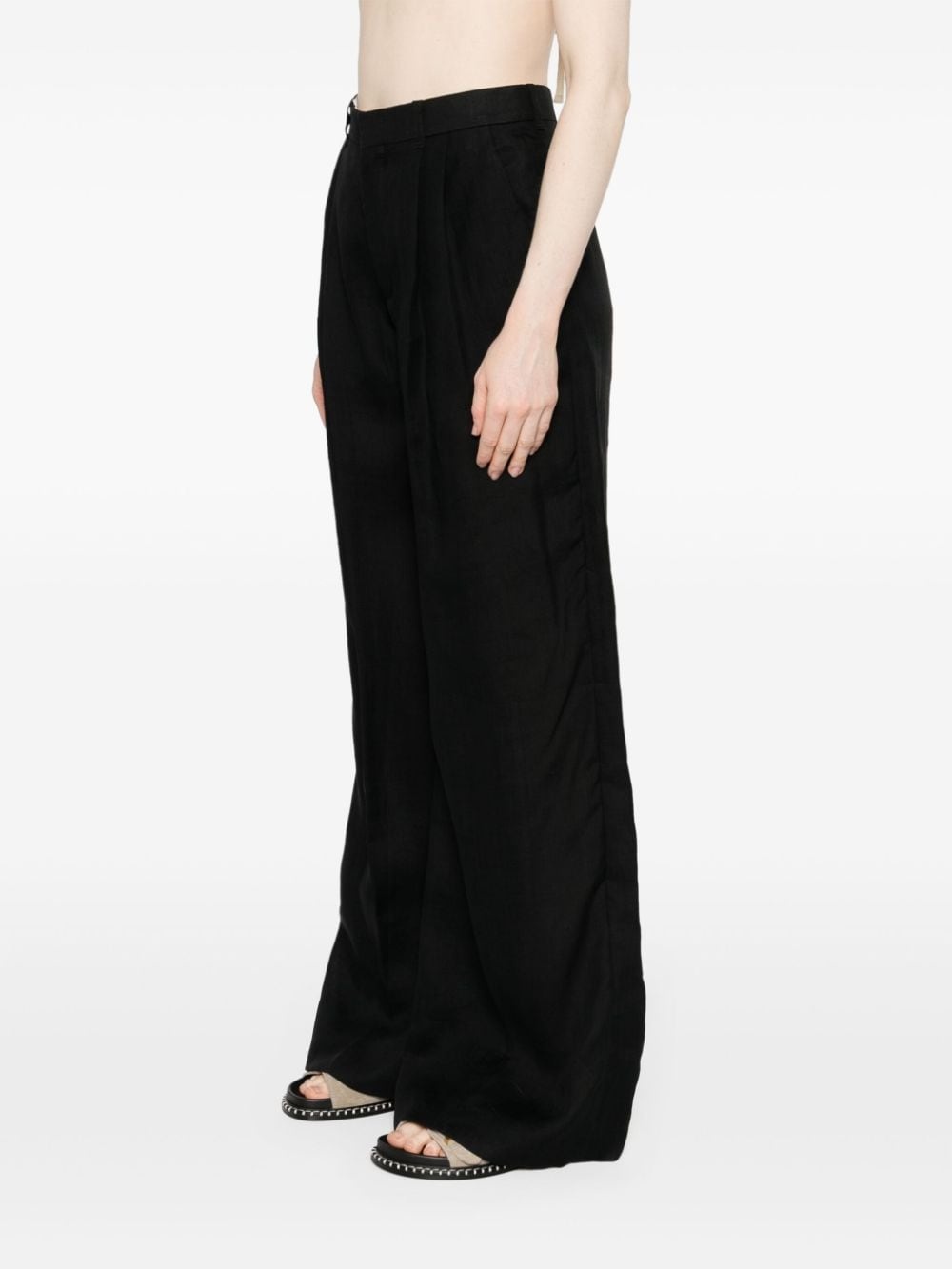 wide-leg sailor trousers - 3
