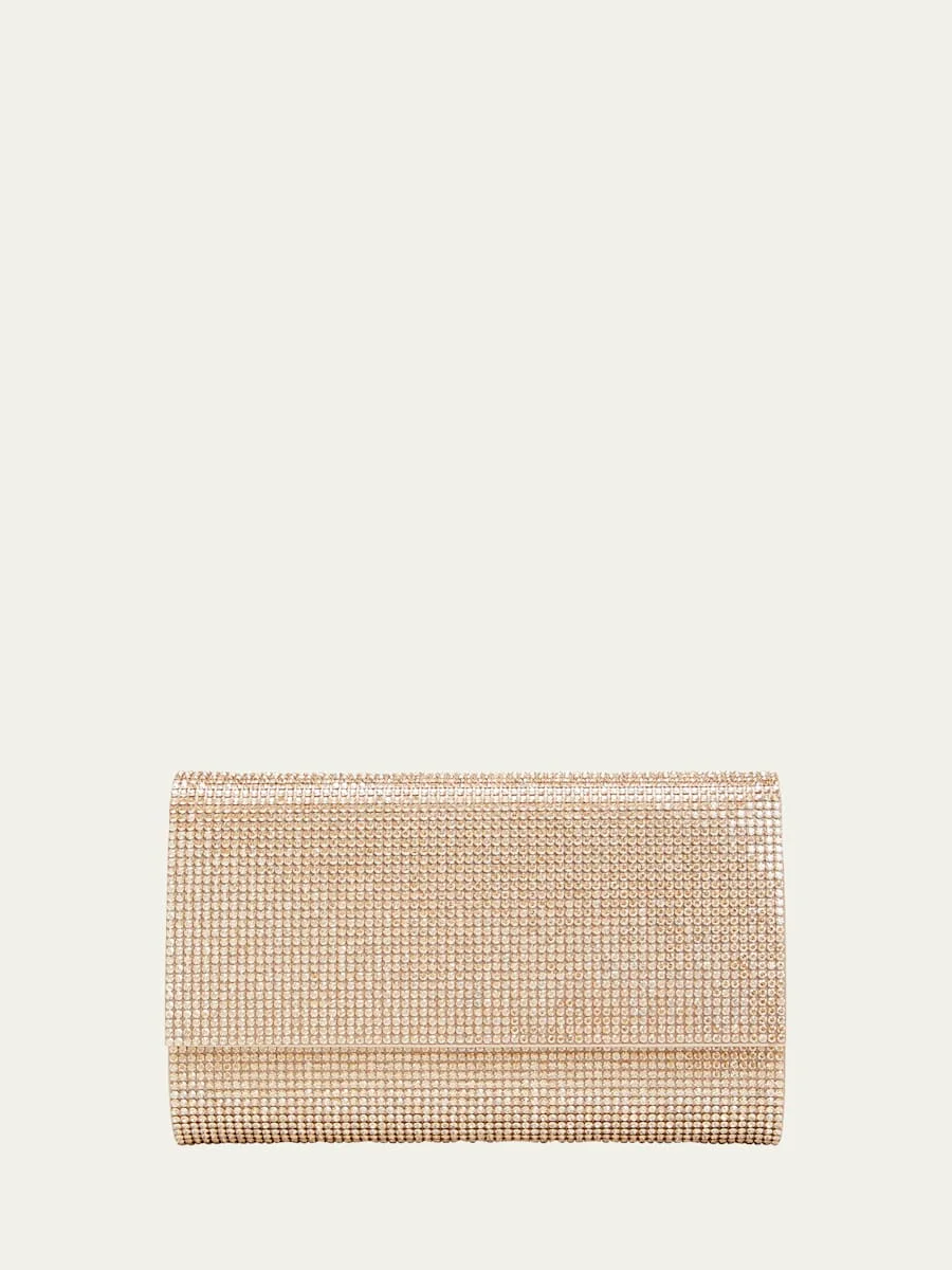 Fizzoni Full-Beaded Clutch Bag - 1