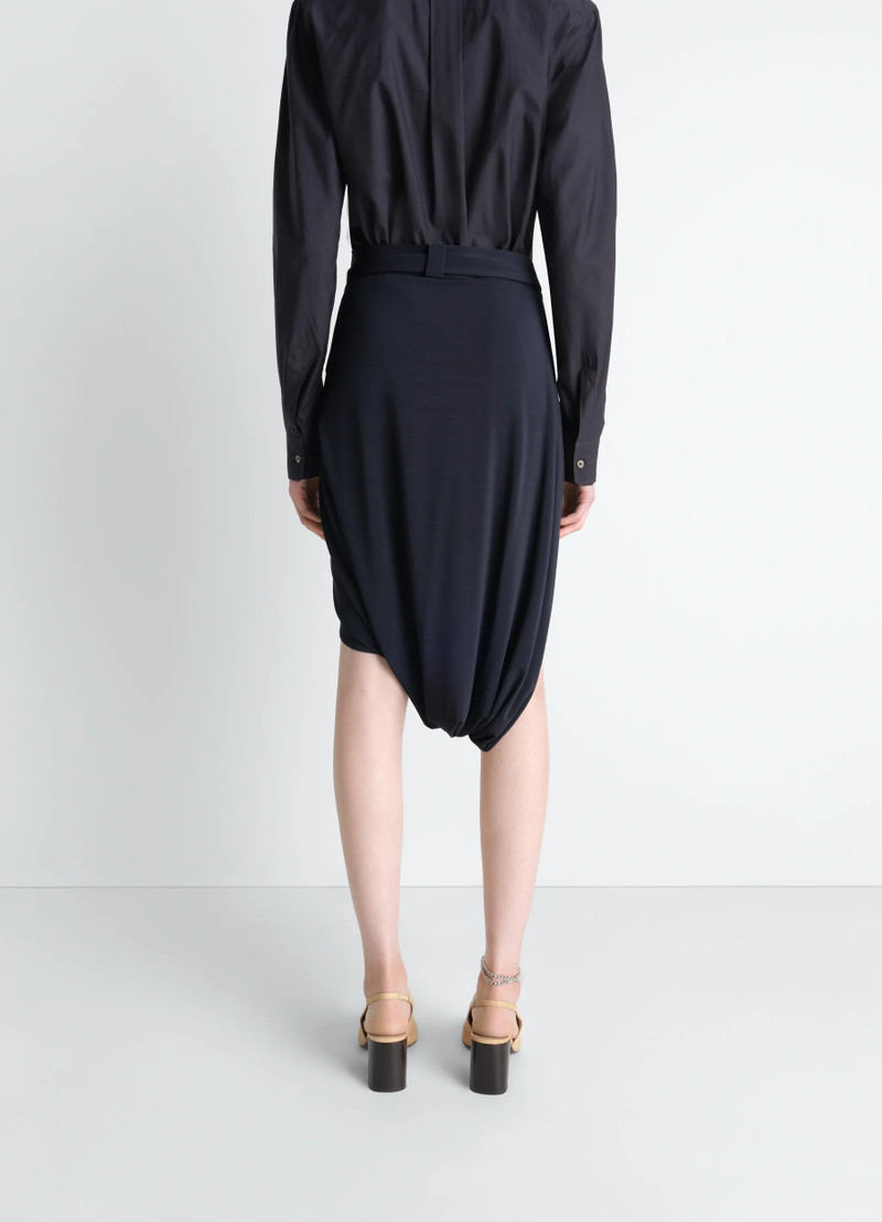 SOFT WRAP SKIRT IN VISCOSE CREPE JERSEY 6