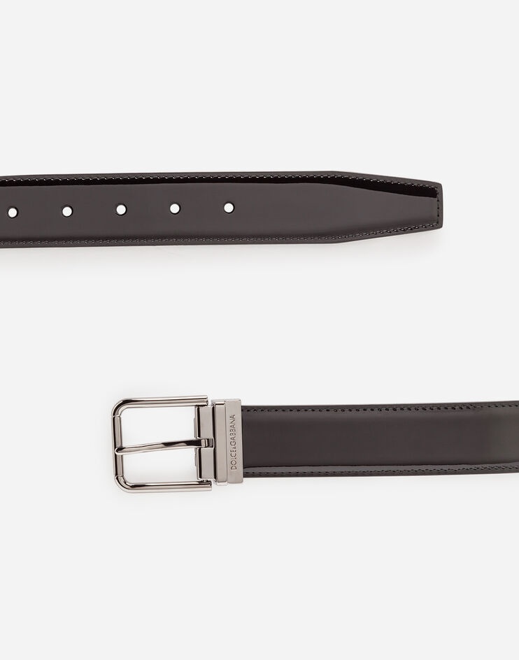 Patent leather belt - 2