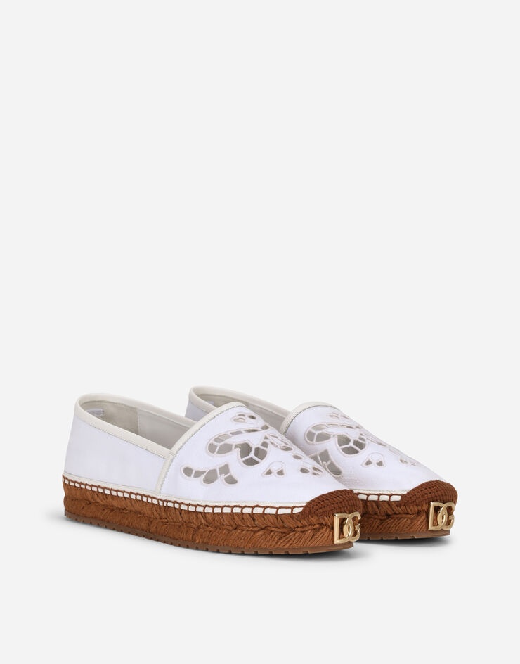 Embroidered canvas espadrilles - 2