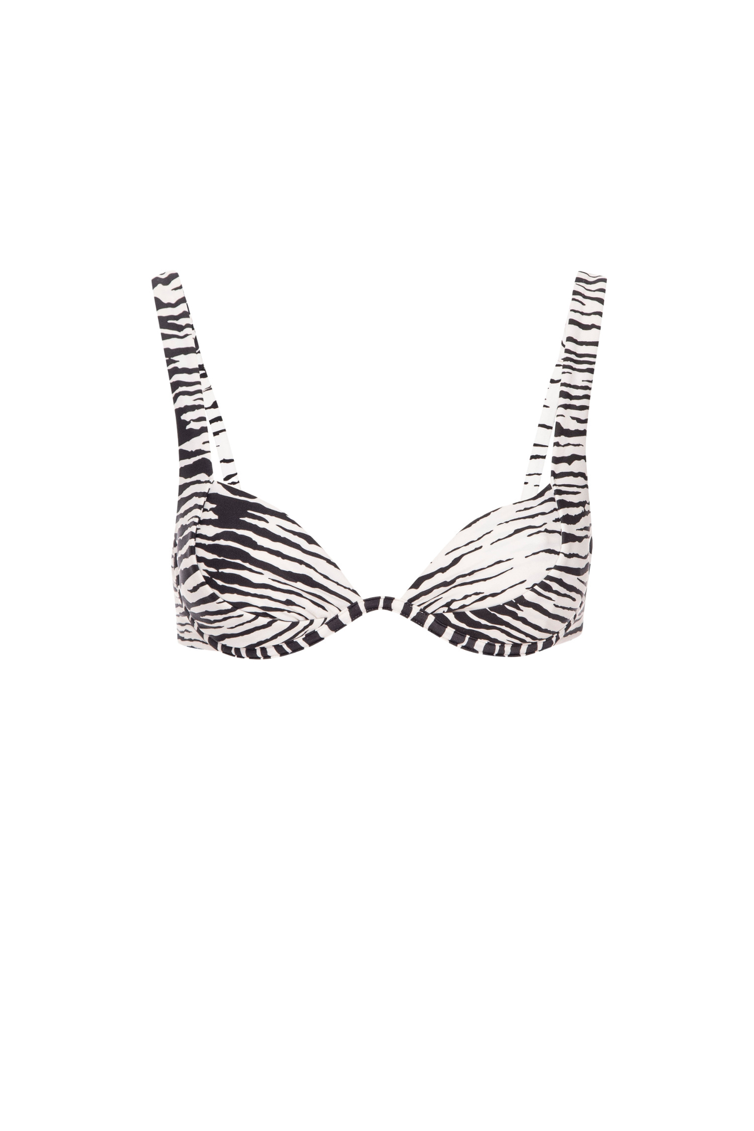 CORA BIKINI TOP - ZEBRA - 2