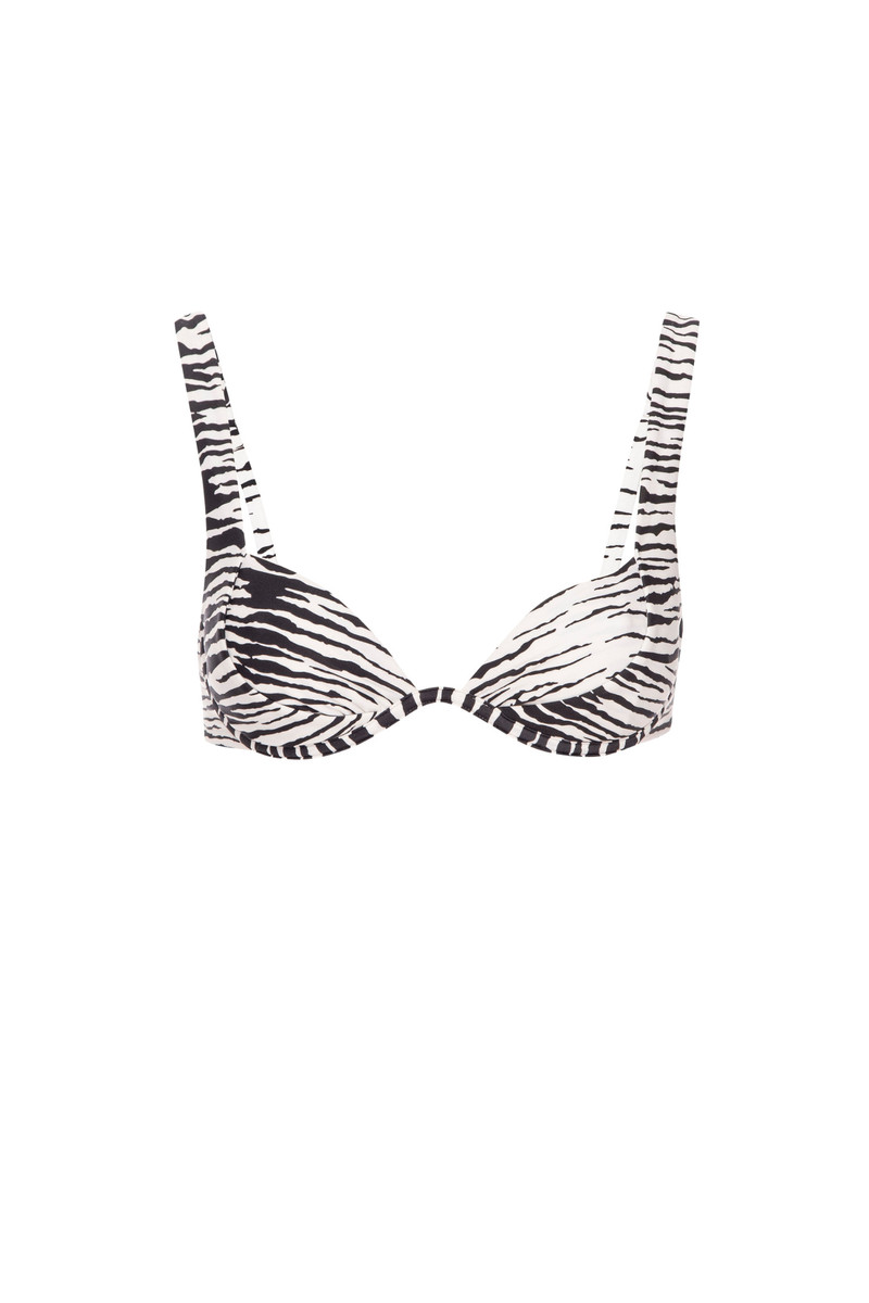 miaou CORA BIKINI TOP - ZEBRA outlook