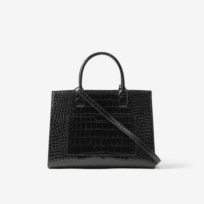 Burberry Embossed Leather Small Frances Bag outlook
