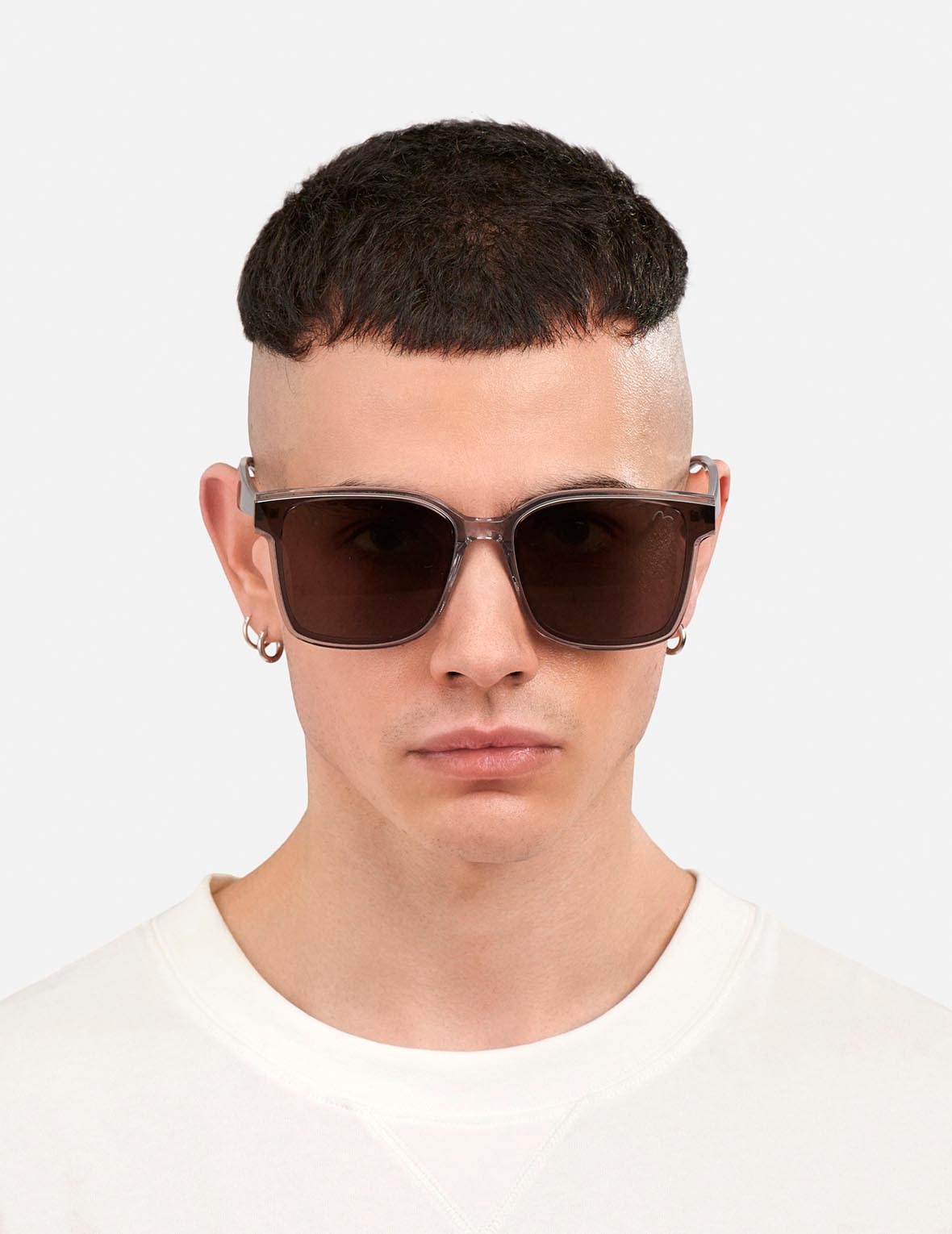 MONOGRAM TEMPLE SQUARE SUNGLASSES - 4