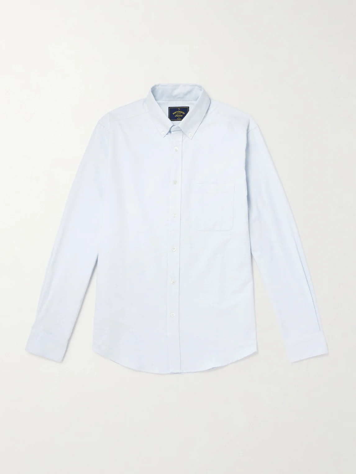 Button-Down Brushed-Cotton Oxford Shirt - 1
