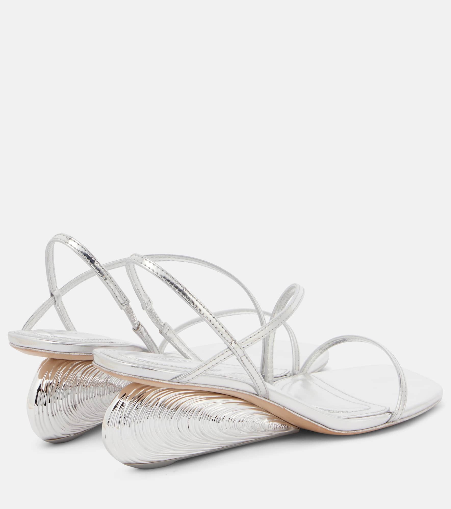 Bridget patent leather wedge sandals - 2