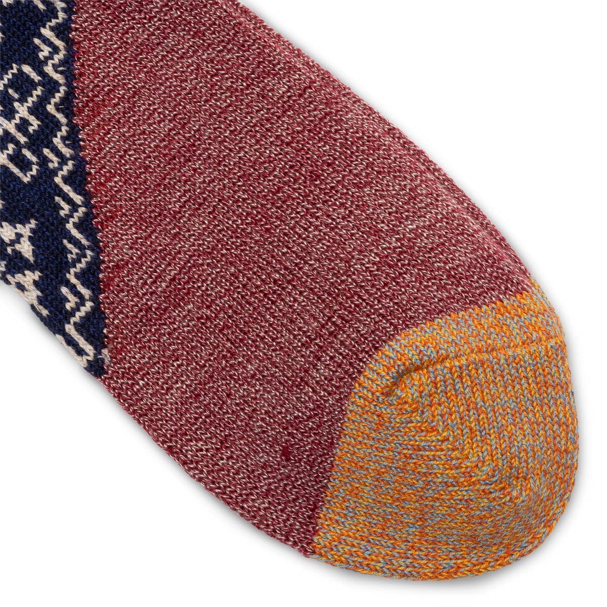 96 YARNS WOOL HEEL BANDANA SOCKS - 4