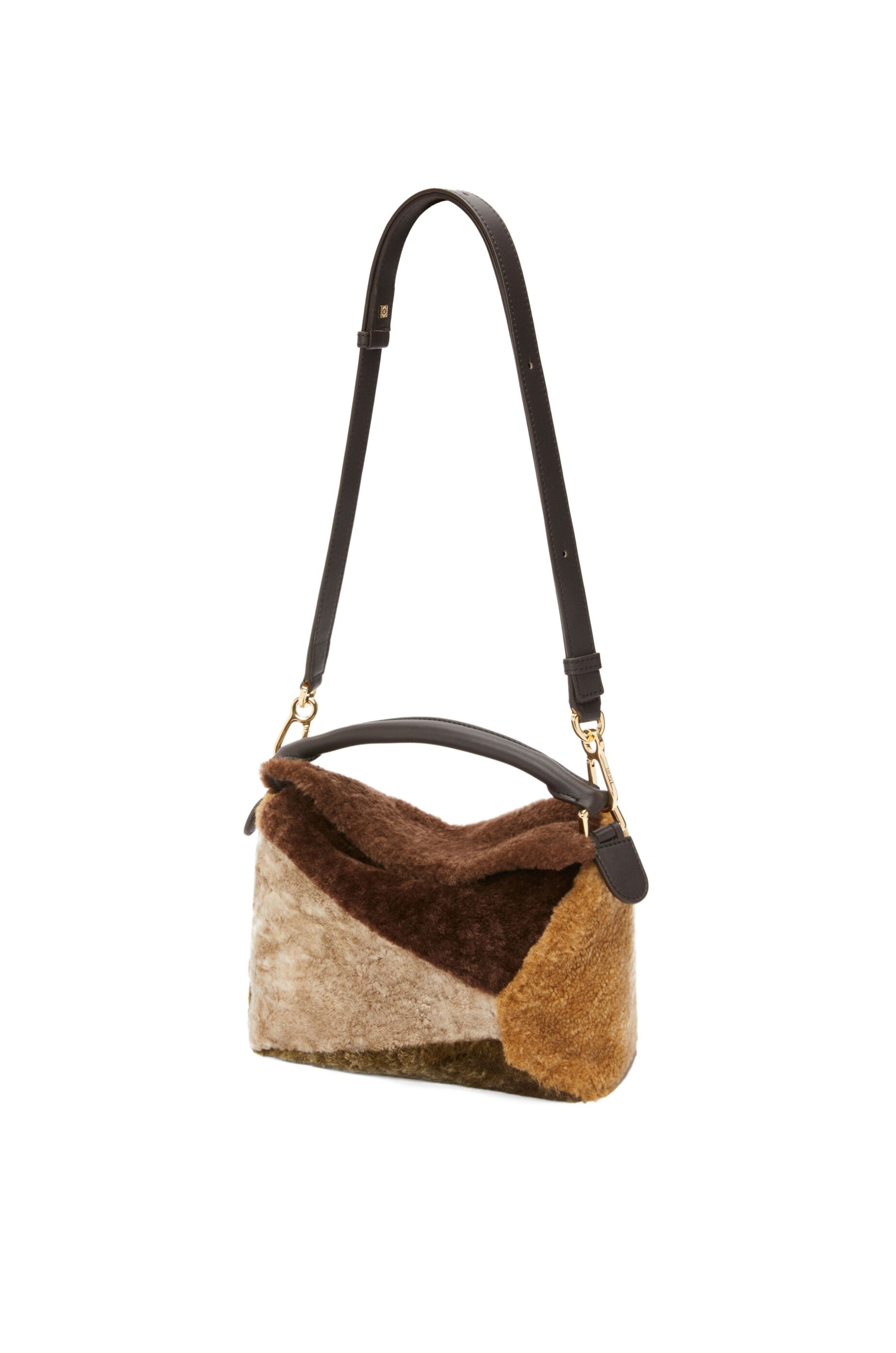 Small Puzzle bag in shearling - 7