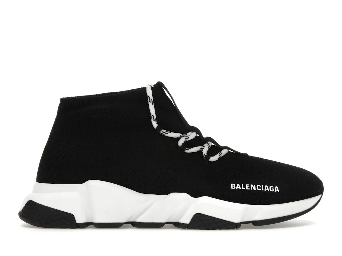 Balenciaga Speed Lace Up Black - 1